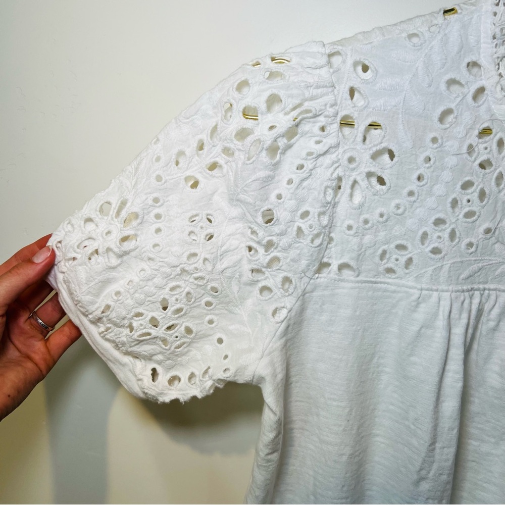 Anthropologie Eri + Ali Precieuse Blouse - Picture 5 of 7